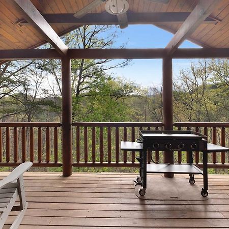 Private Smoky Mtn Log Home With 2 Decks And Hot Tub! Pigeon Forge Exterior foto
